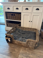 Hundekorb Rattan