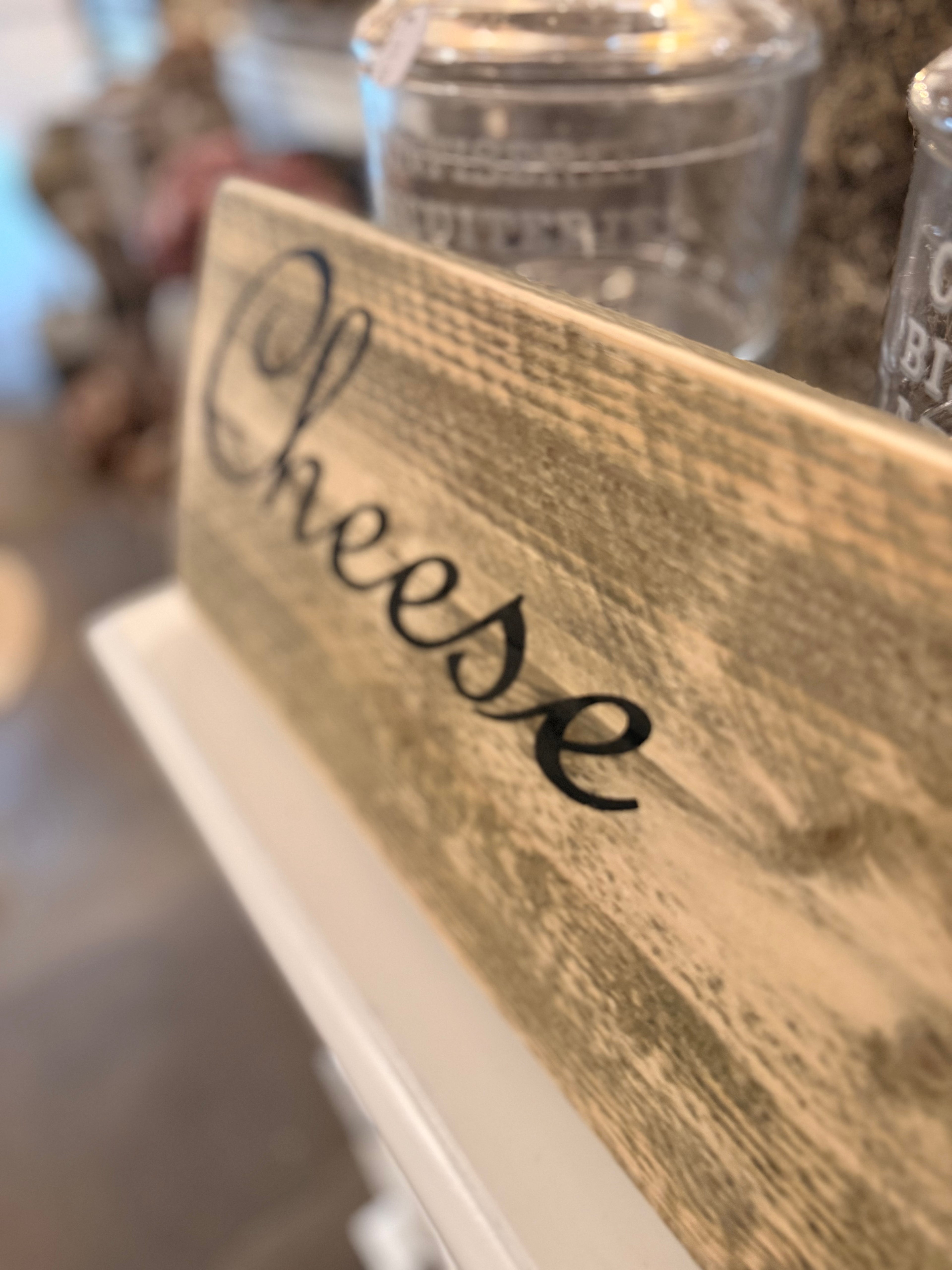 Holzbrett Cheese (Altholz Look)