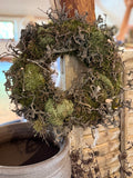 Bonsai Moos Kranz rustikal