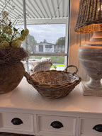 Pflanzkorb Rattan groß