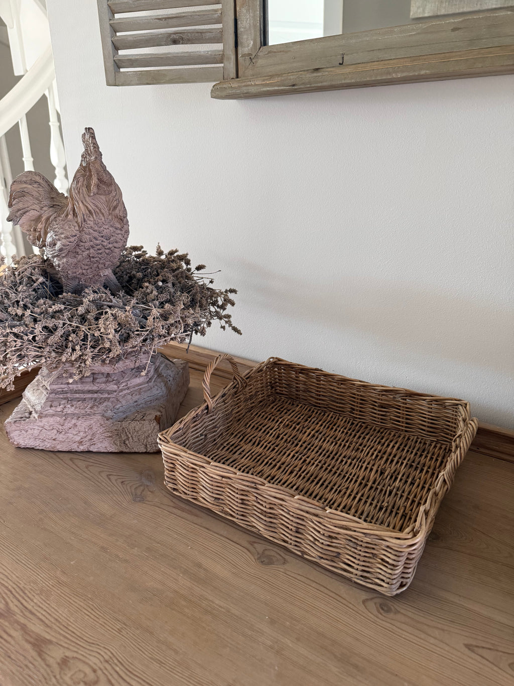 Rattan Tablett