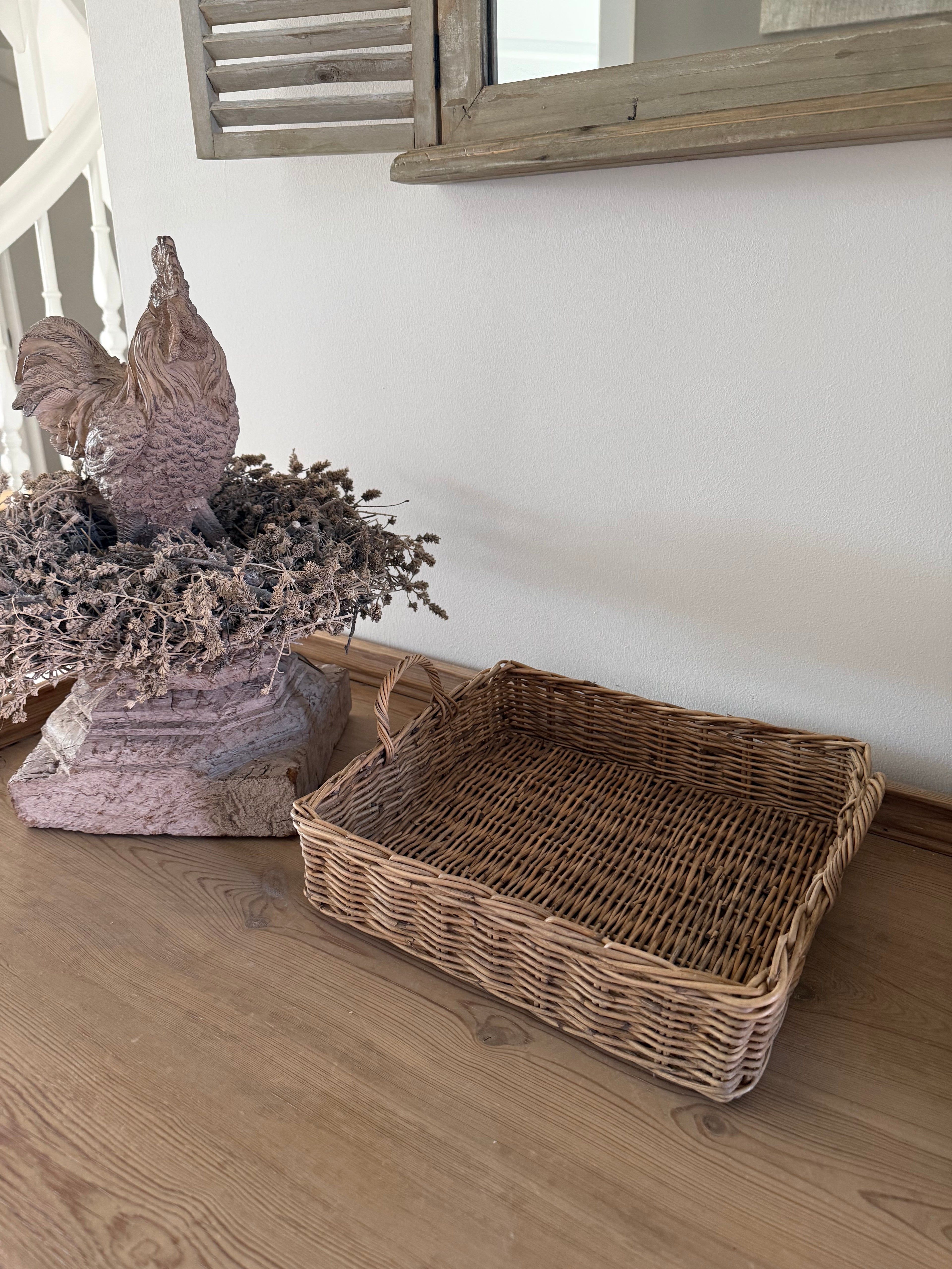 Rattan Tablett