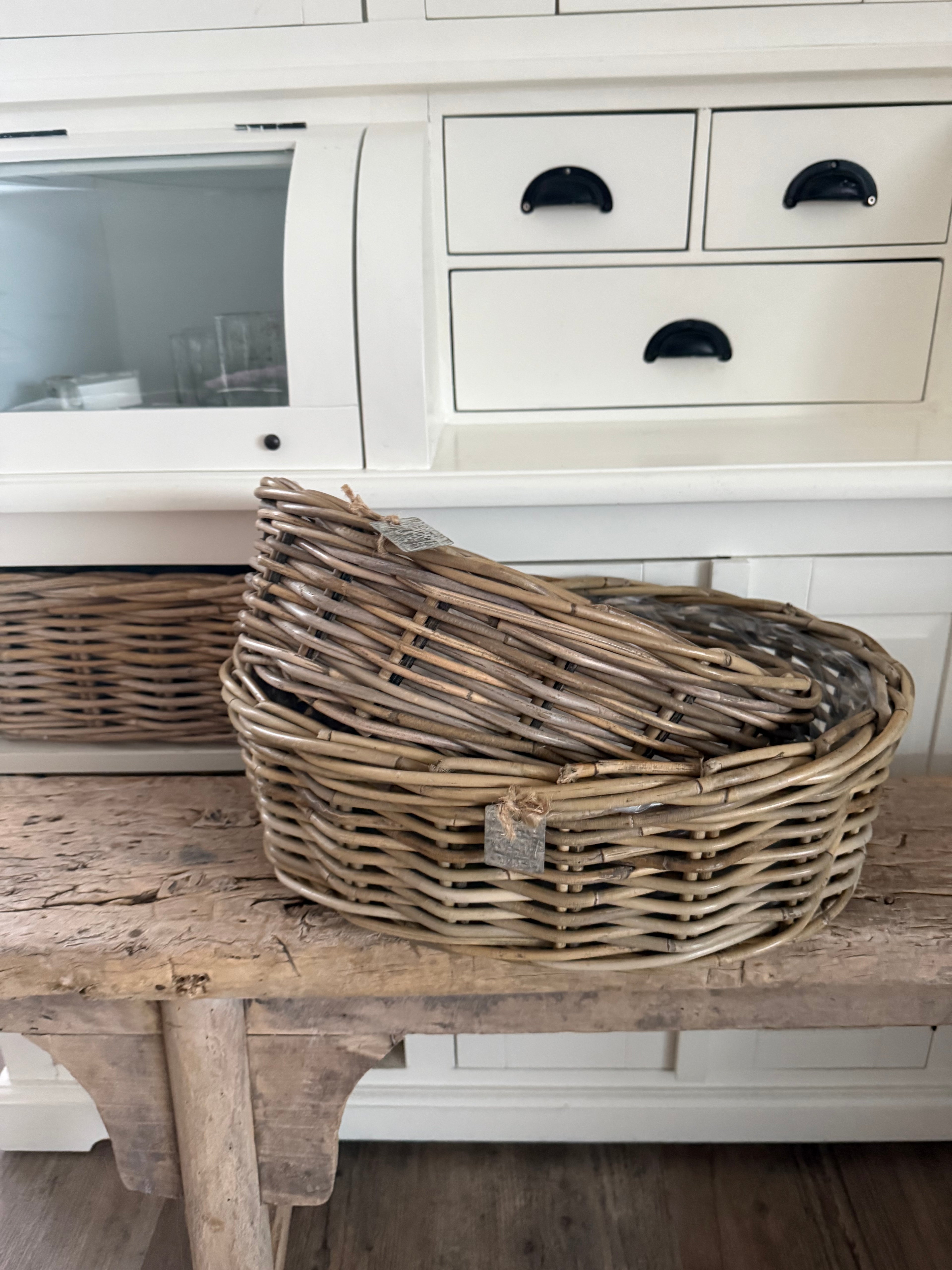 Pflanzschale Rattan klein