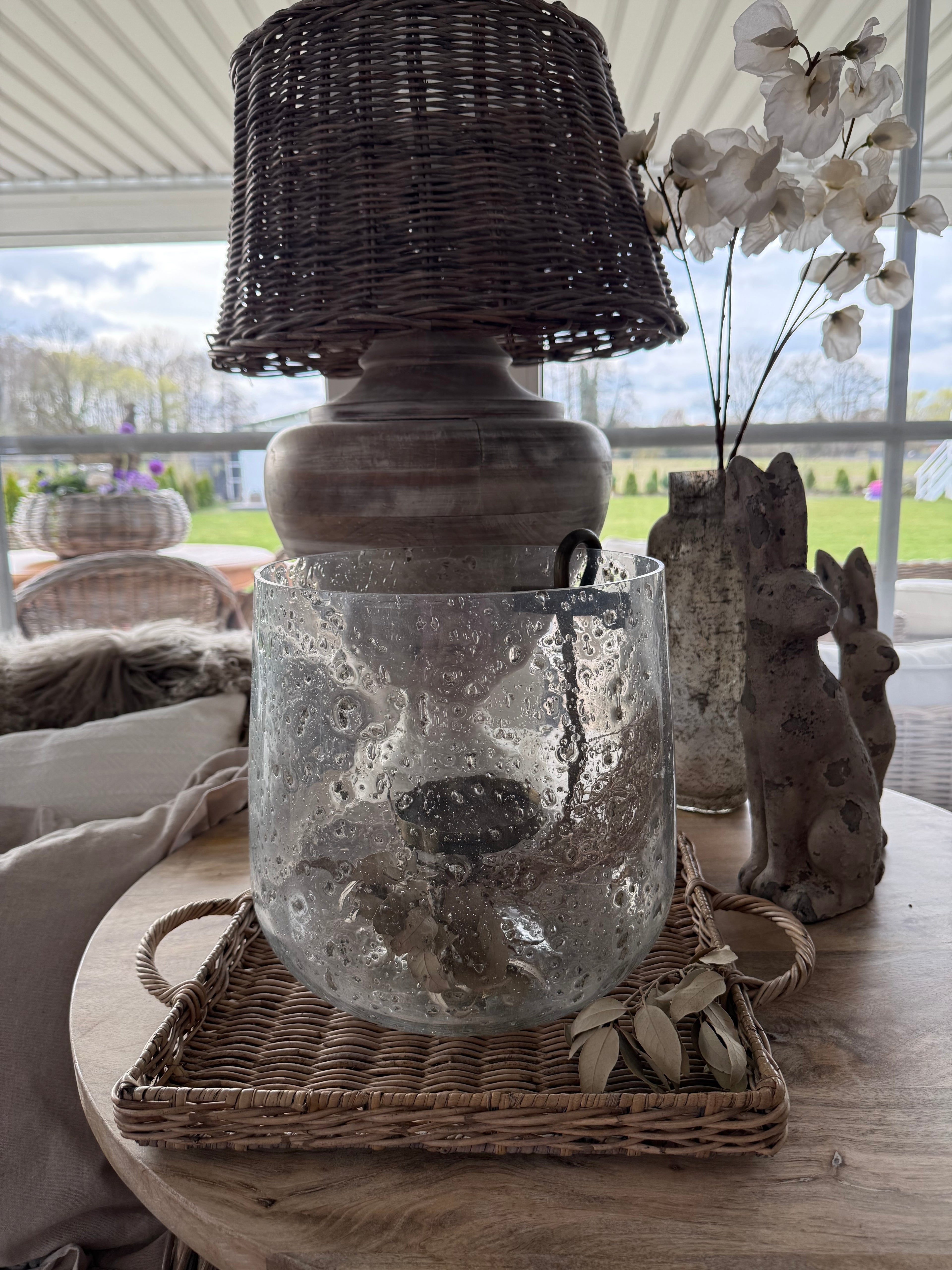 Rattan Tablett Maxi