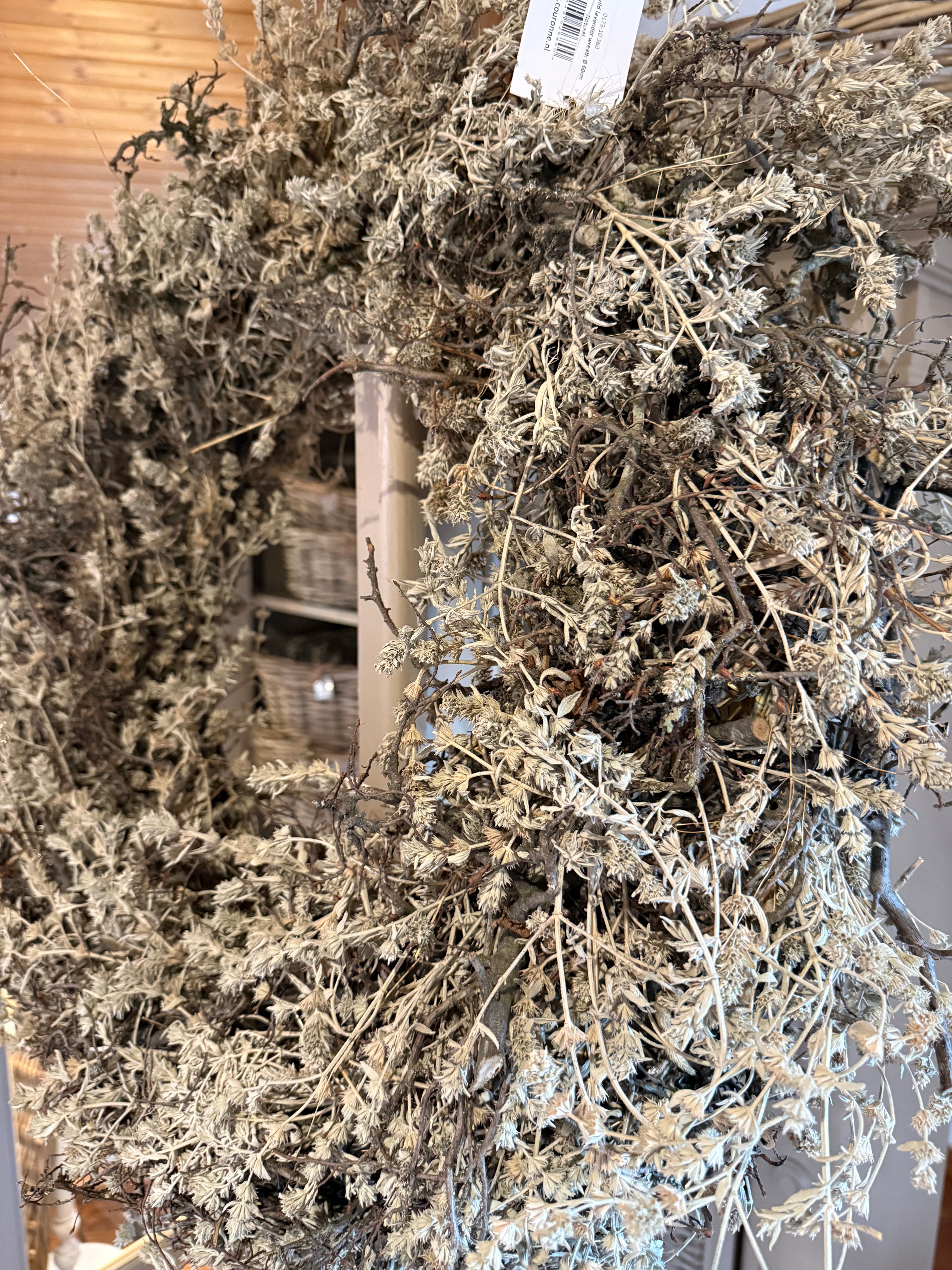 Wilder Lavendel Kranz XXL