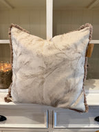 Kissenbezug Muster beige