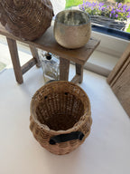 Utensilien Korb aus Rattan