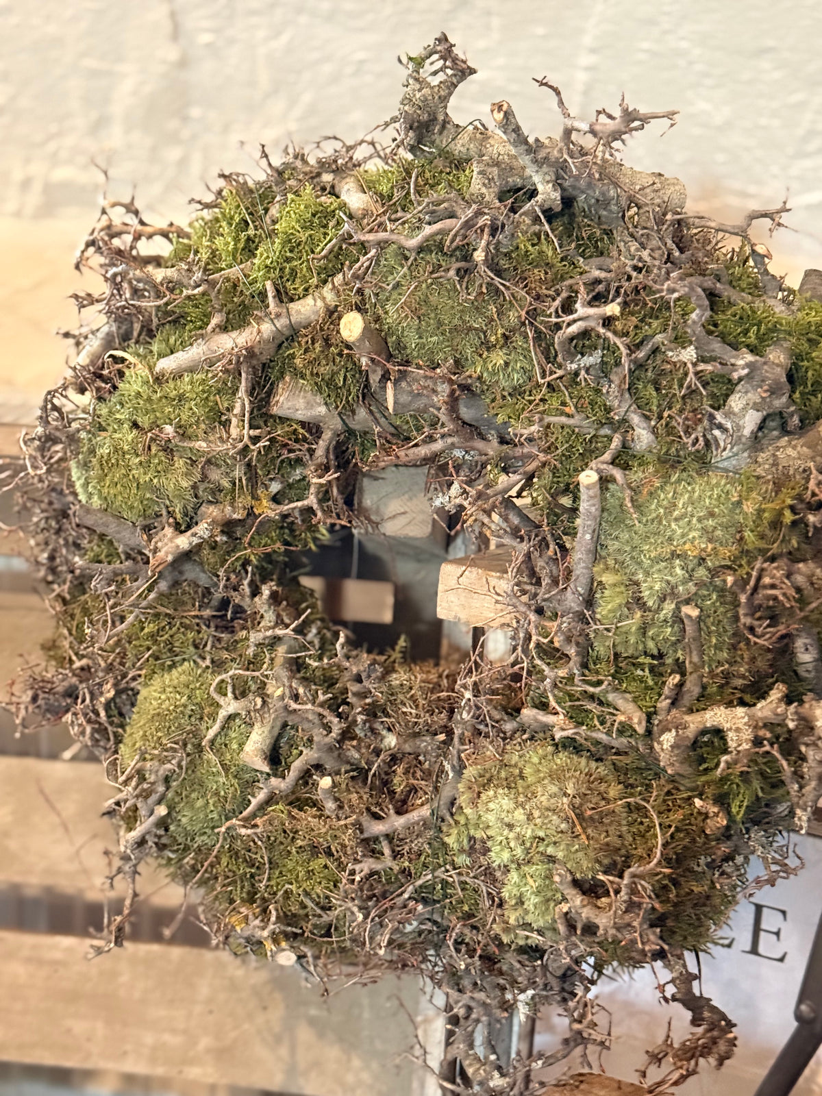 Bonsai Moos Kranz rustikal