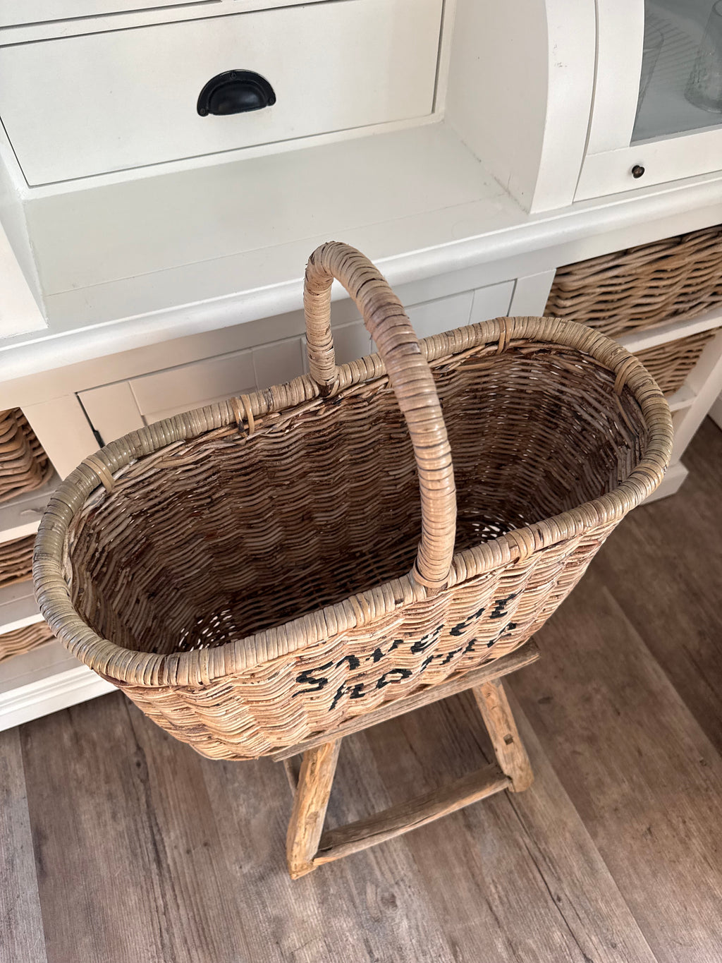Rattan Korb mit Henkel