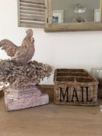 Rattan Postkorb