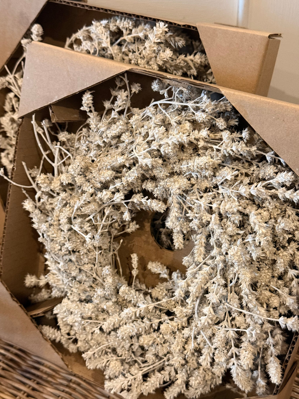 Wilder Lavendel Kranz