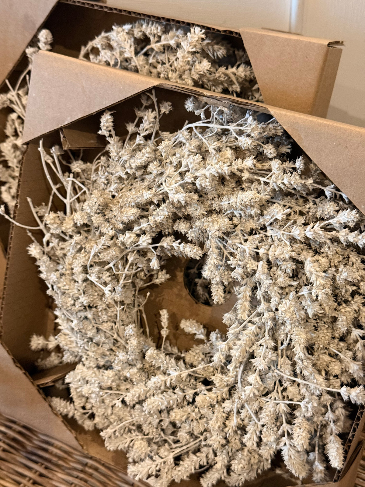 Wilder Lavendel Kranz