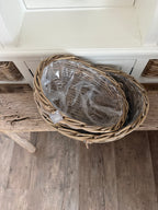 Pflanzschale Rattan groß