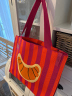Handtasche Strandtasche „Croissant“