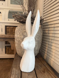 Dekorativer Hase aus Polyresin