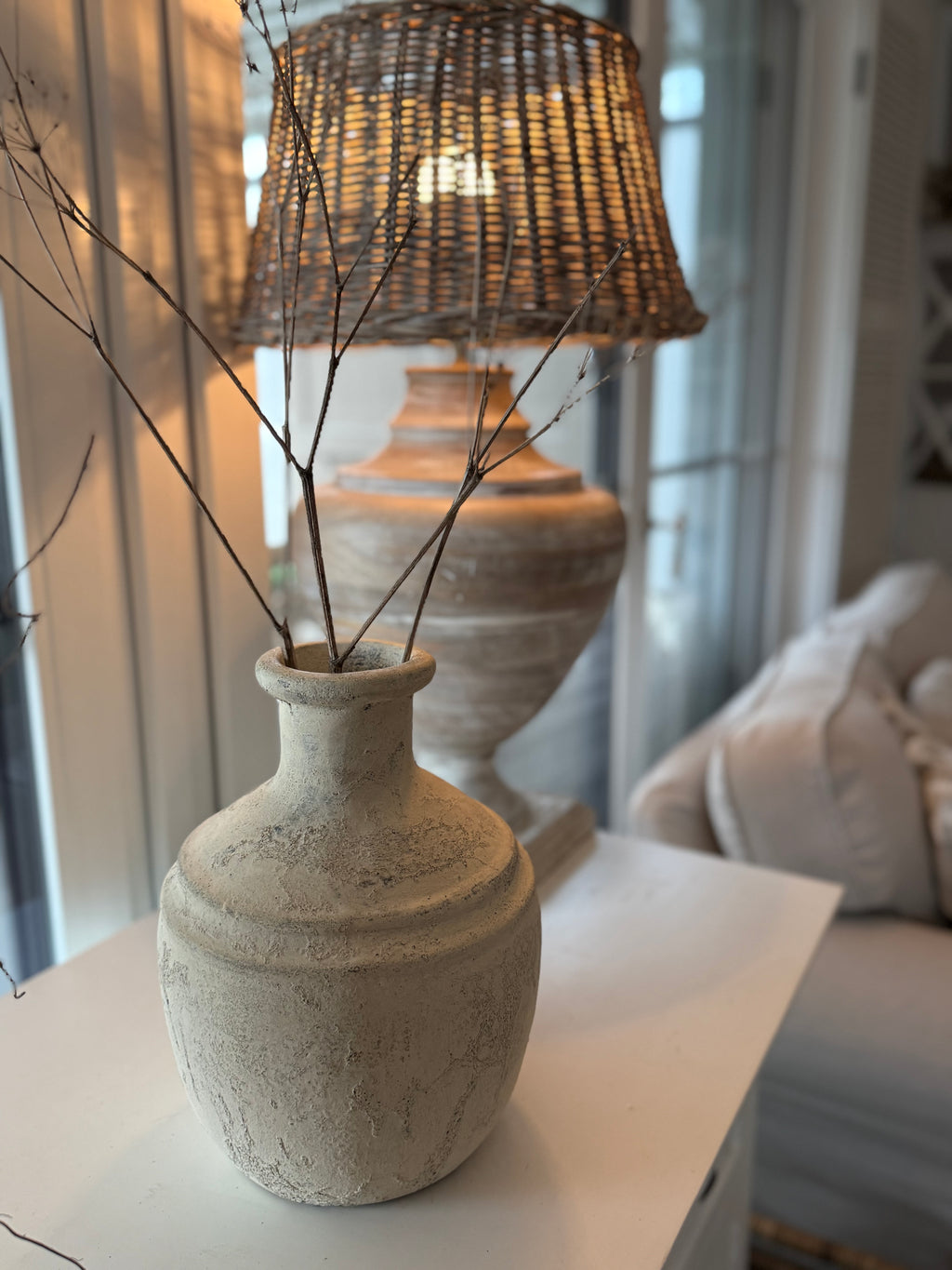 Vase beige