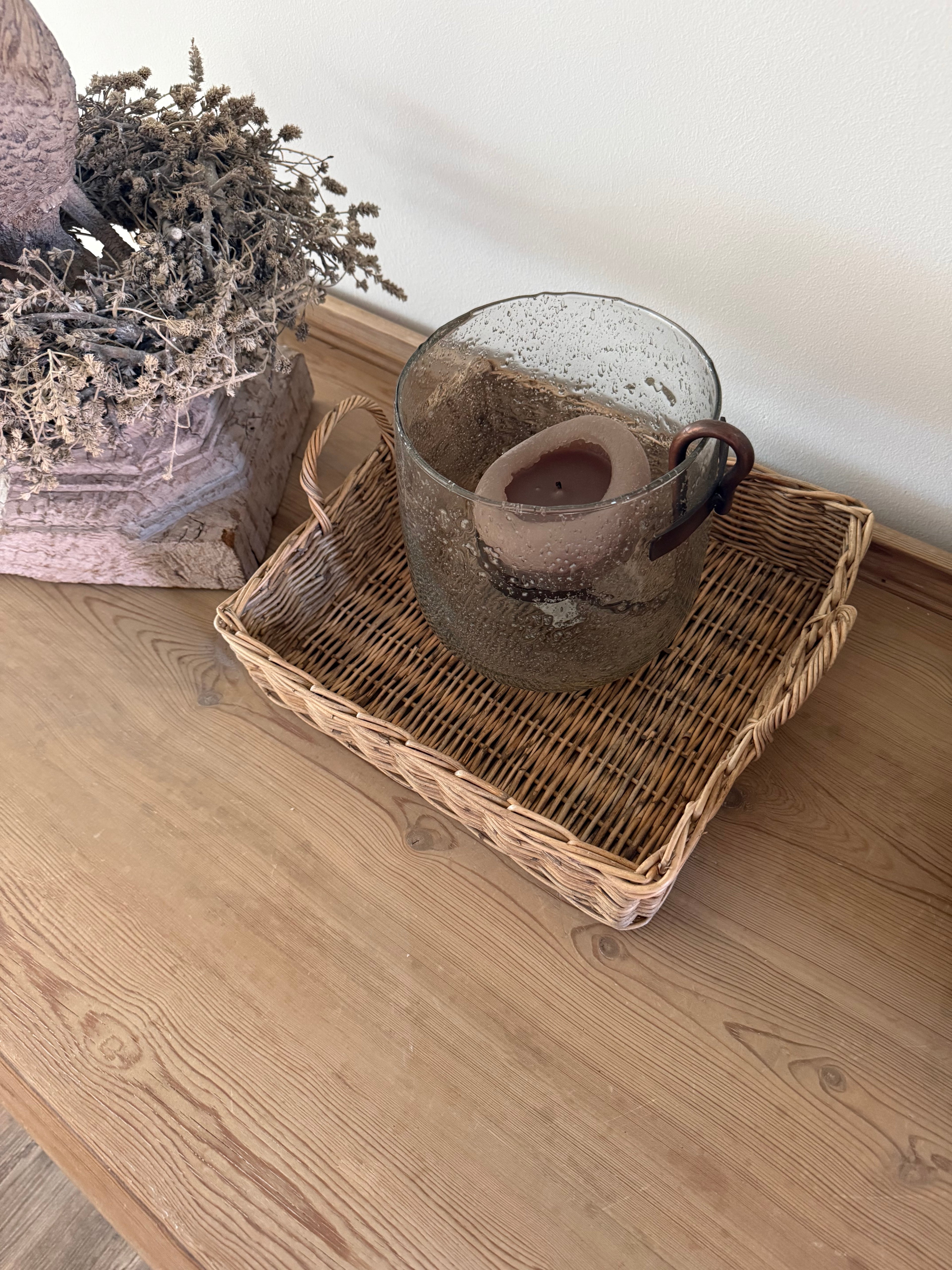 Rattan Tablett