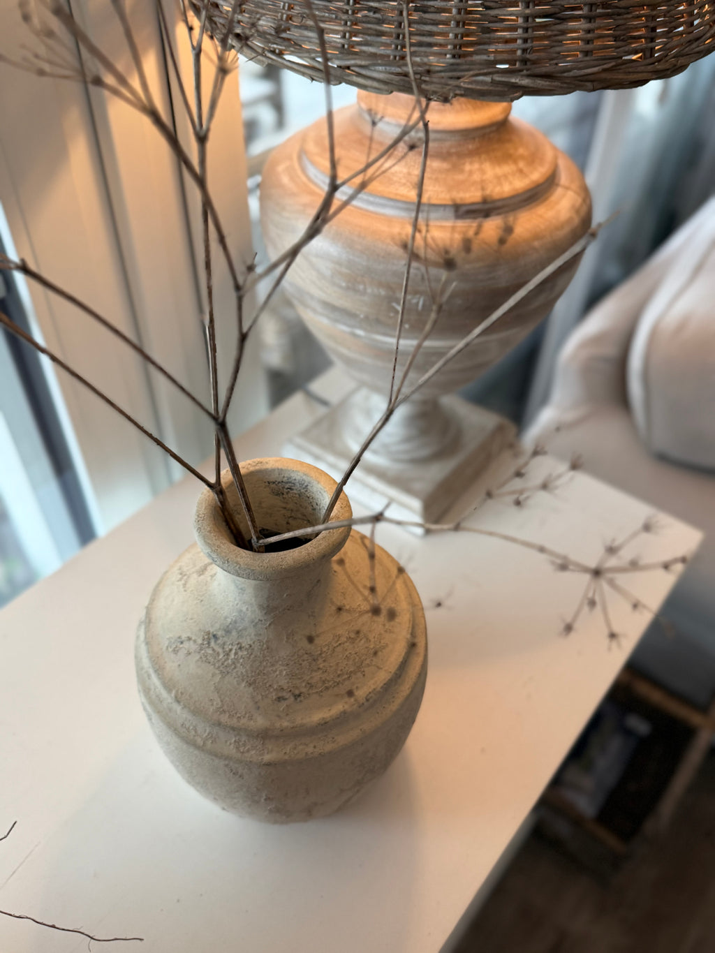 Vase beige