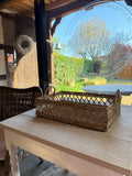 Rattan Tablett