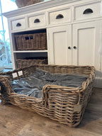 Hundekorb Rattan