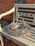 Metallkrone Rustic Zink