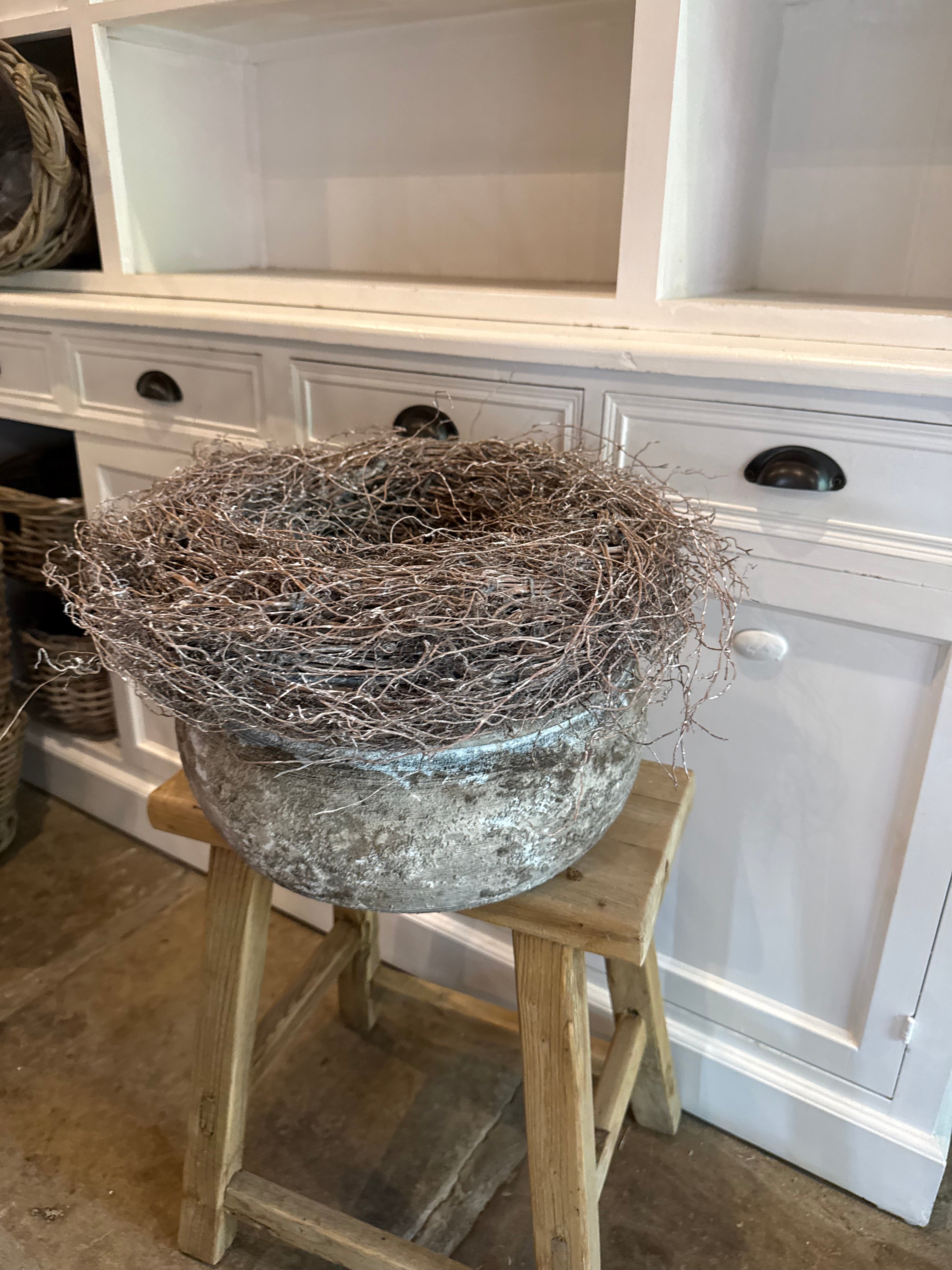 Topf rund Rustic