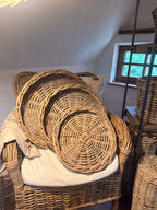 Rattan Tablett Groß