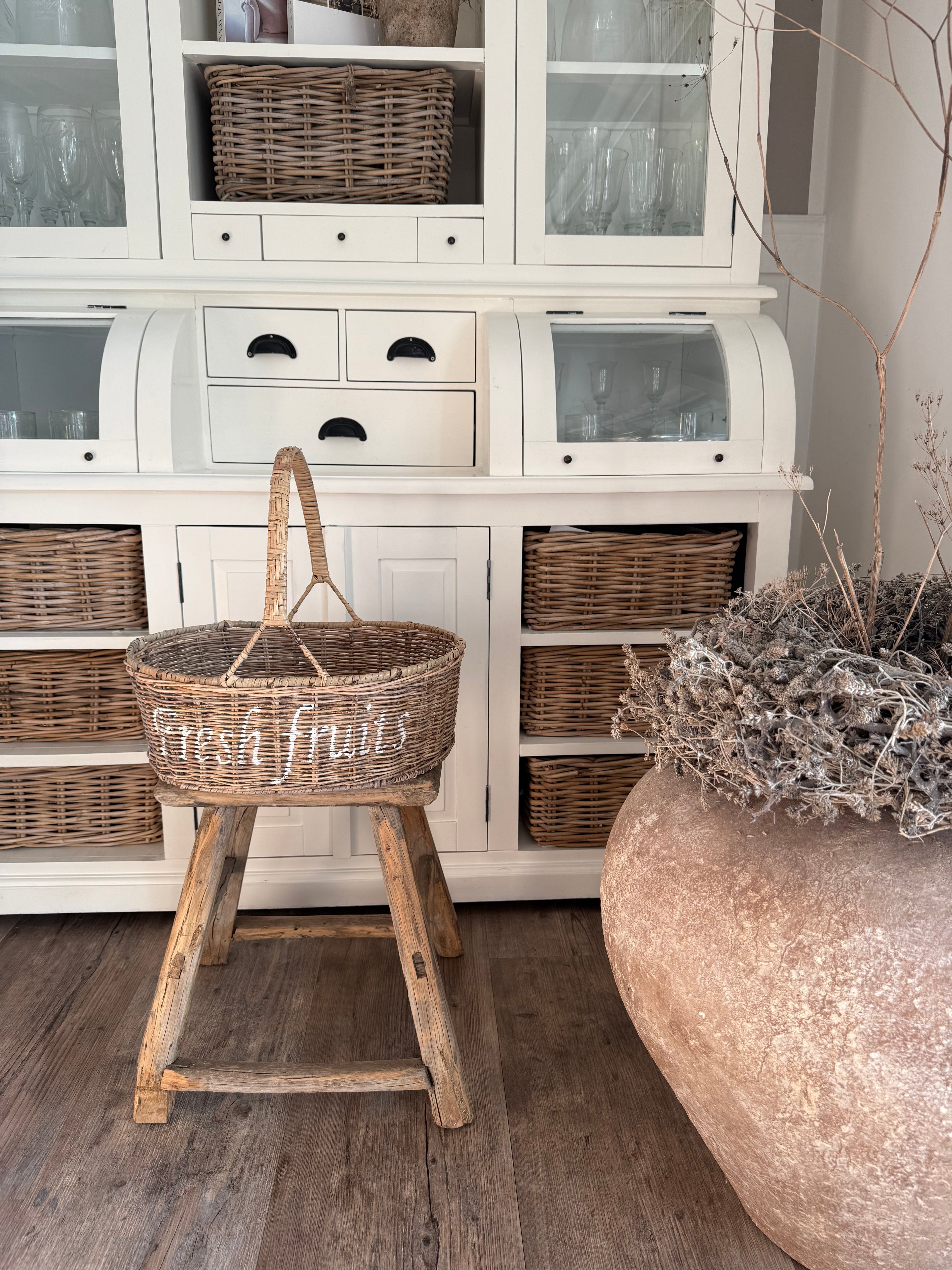 Rattan Korb „Fresh fruits“