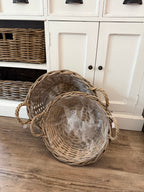Pflanzkorb Rattan groß