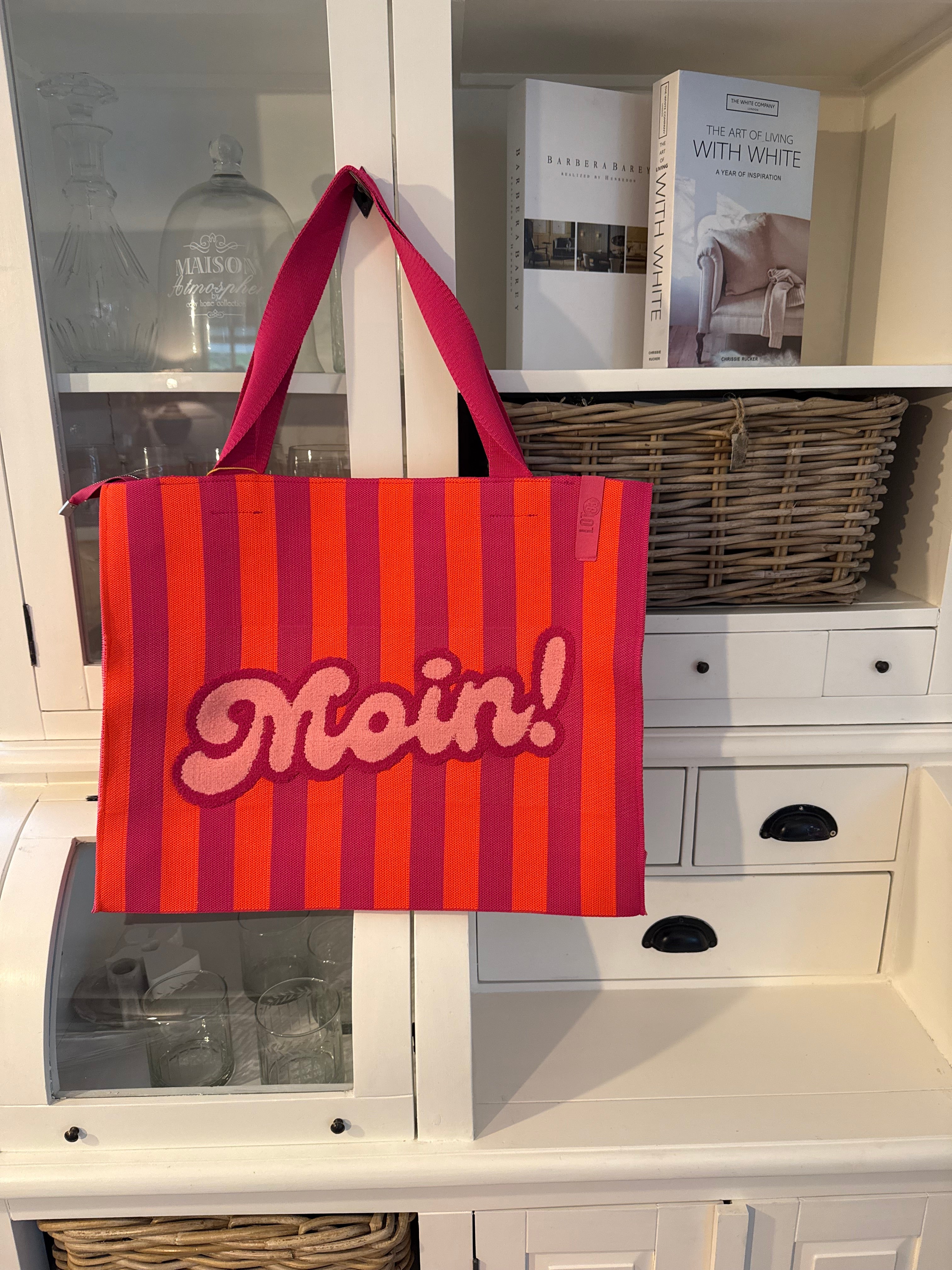 Handtasche Strandtasche „Moin“ Pink