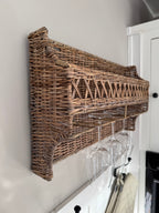 Rattan Weinregal