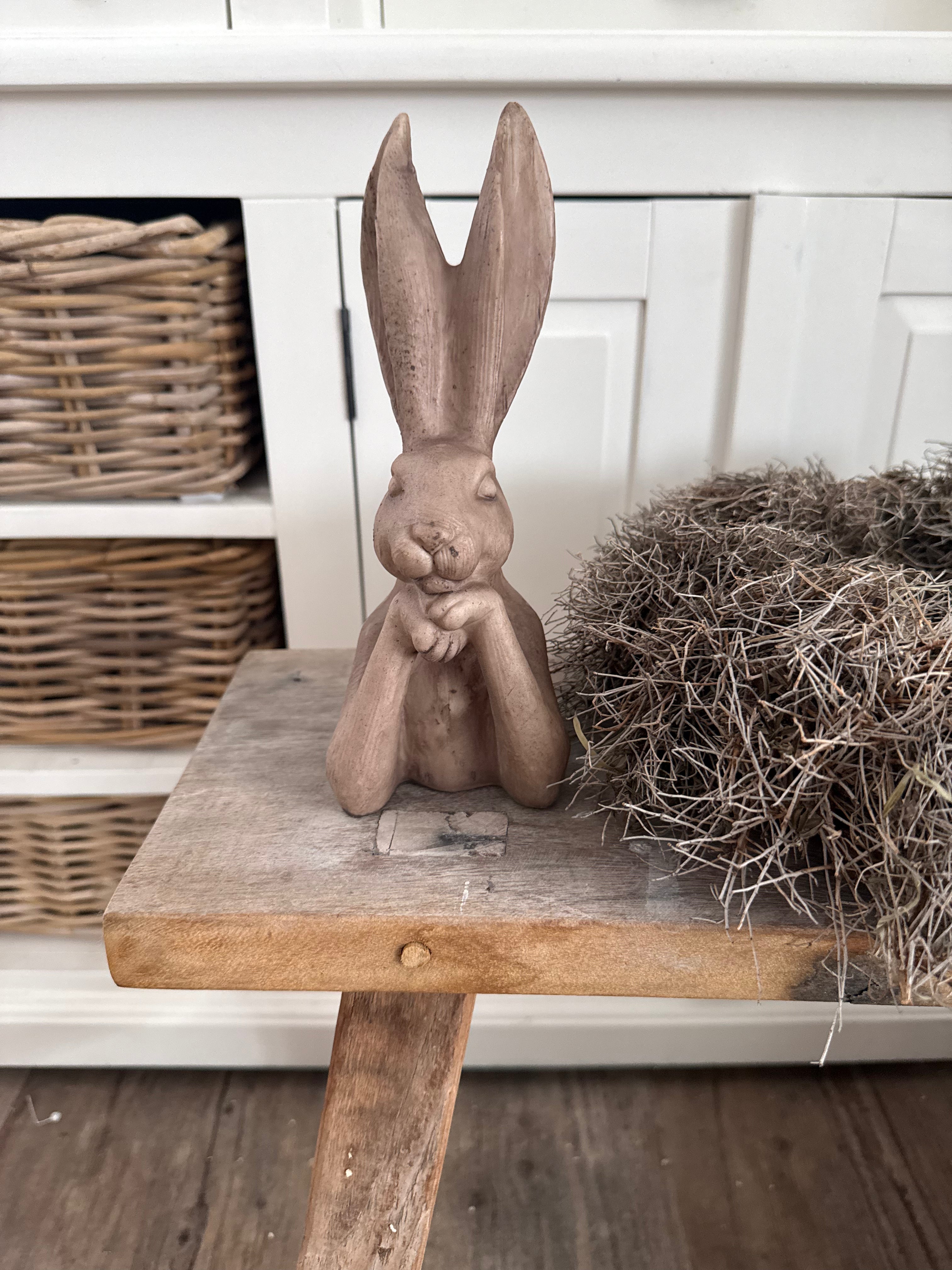 Hasen-Büste braun