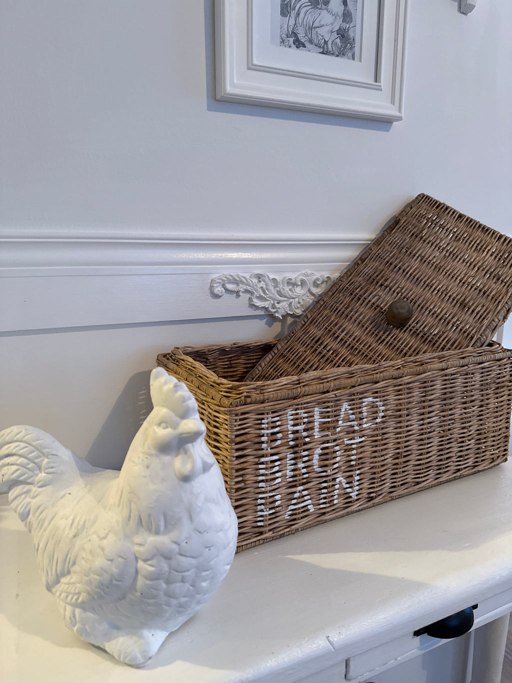 Rattan Brotkorb