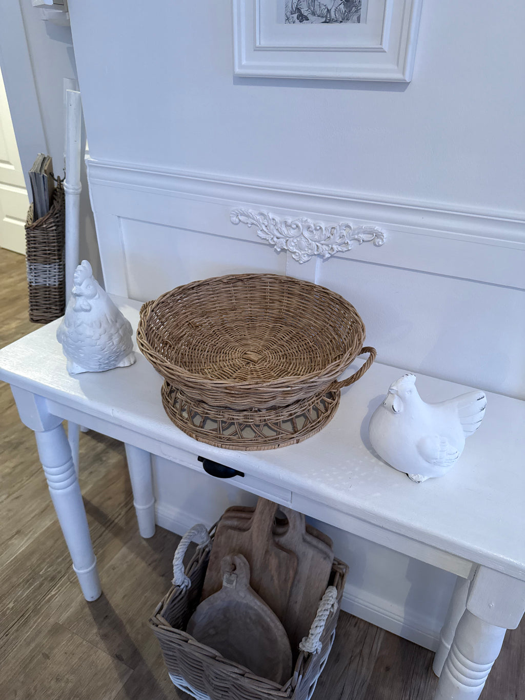 Rattan Obstkorb