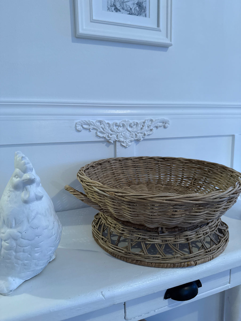 Rattan Obstkorb