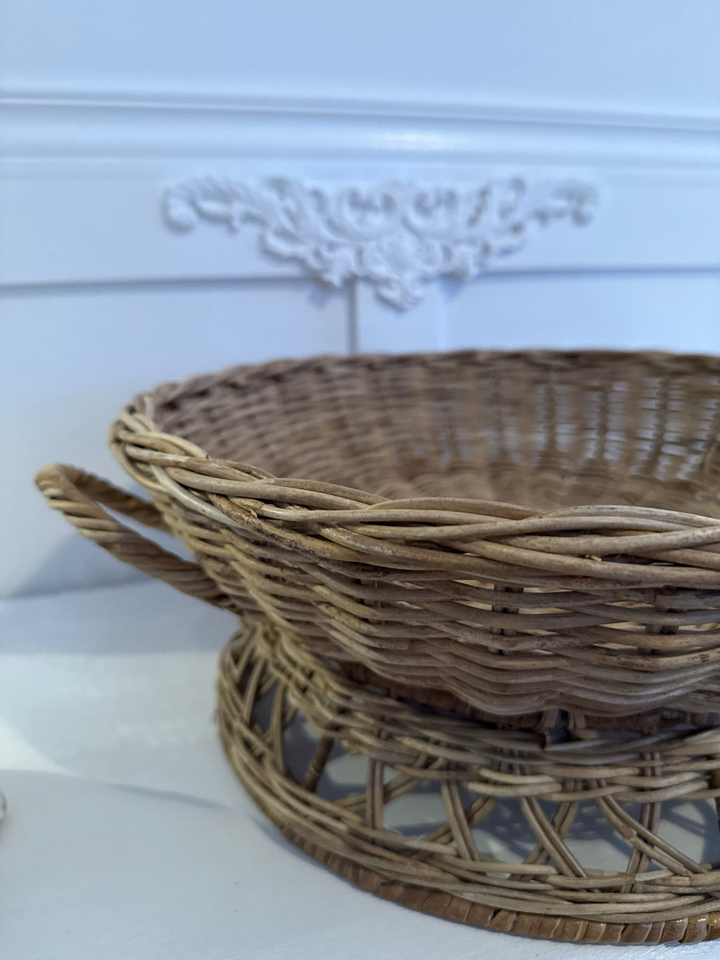 Rattan Obstkorb