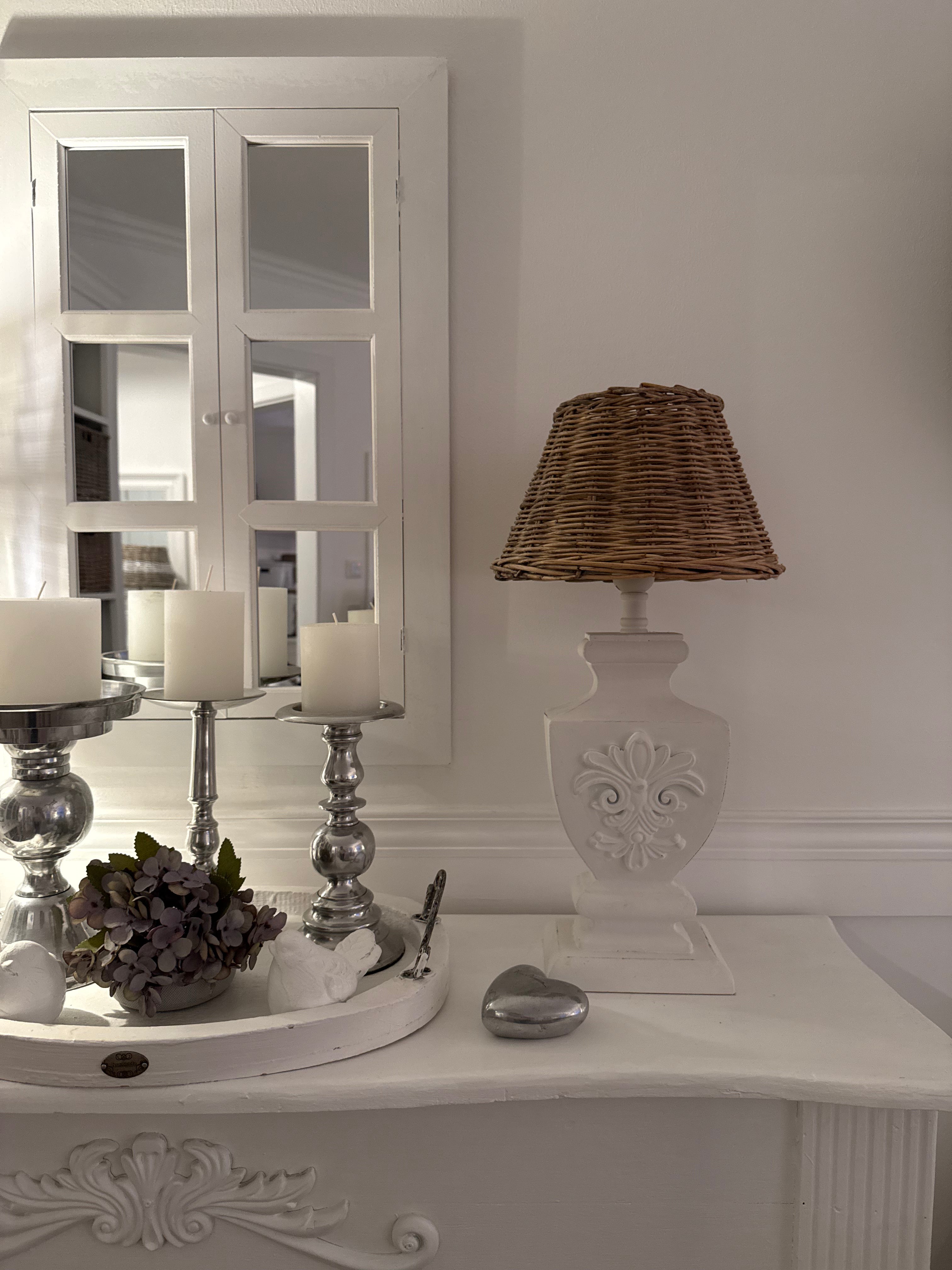 Rattan Lampenschirm klein