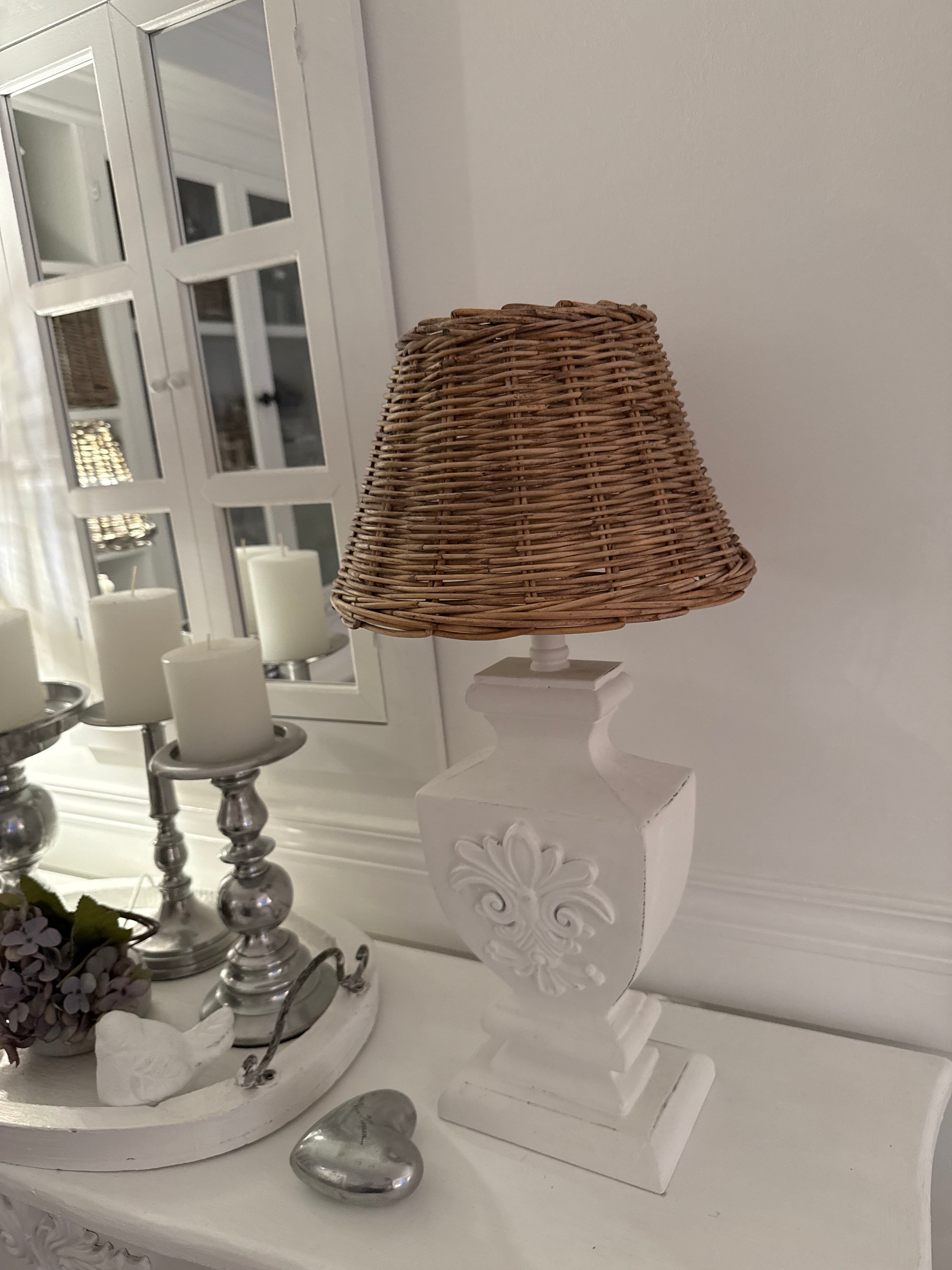 Rattan Lampenschirm klein