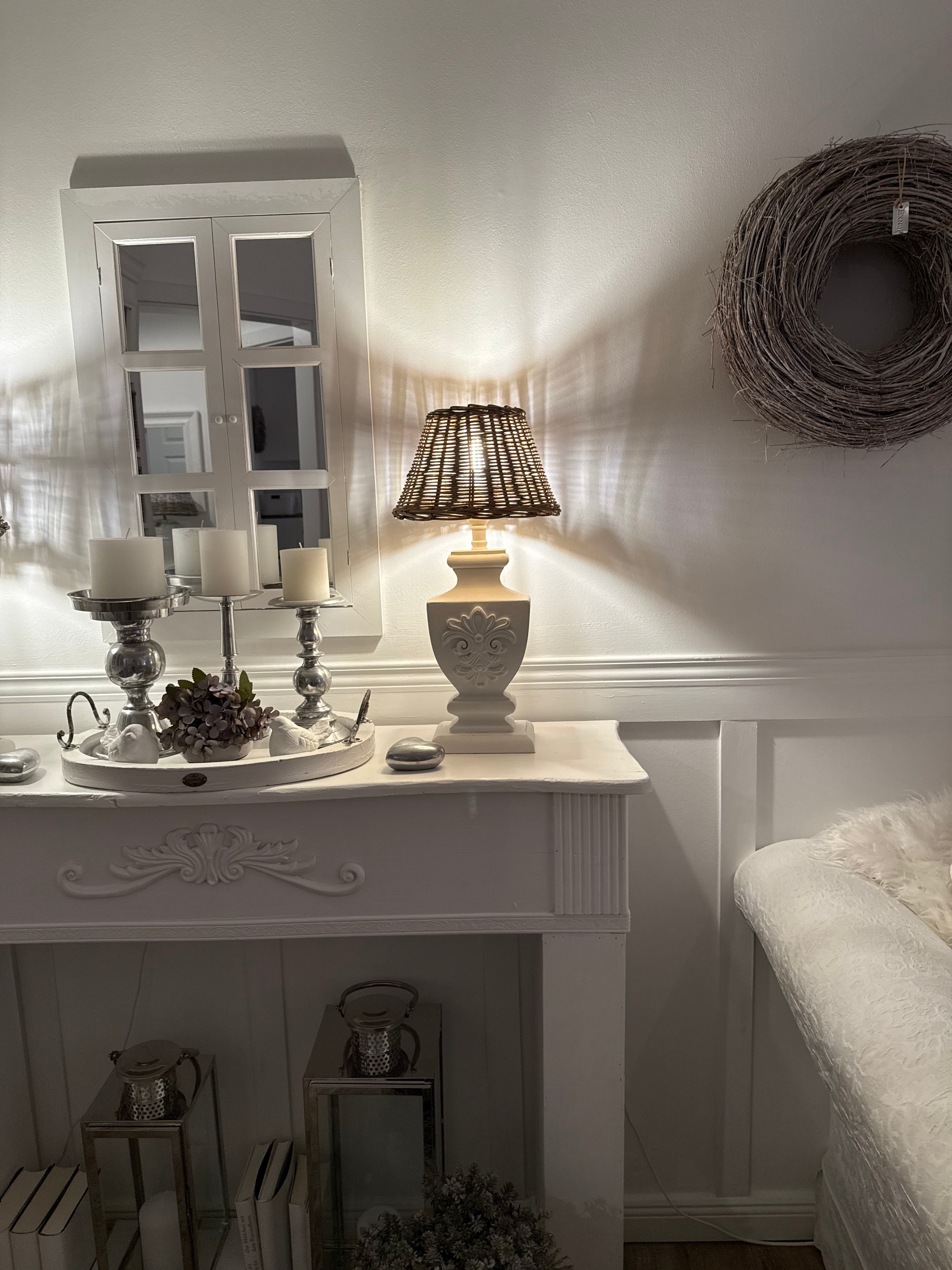 Rattan Lampenschirm klein