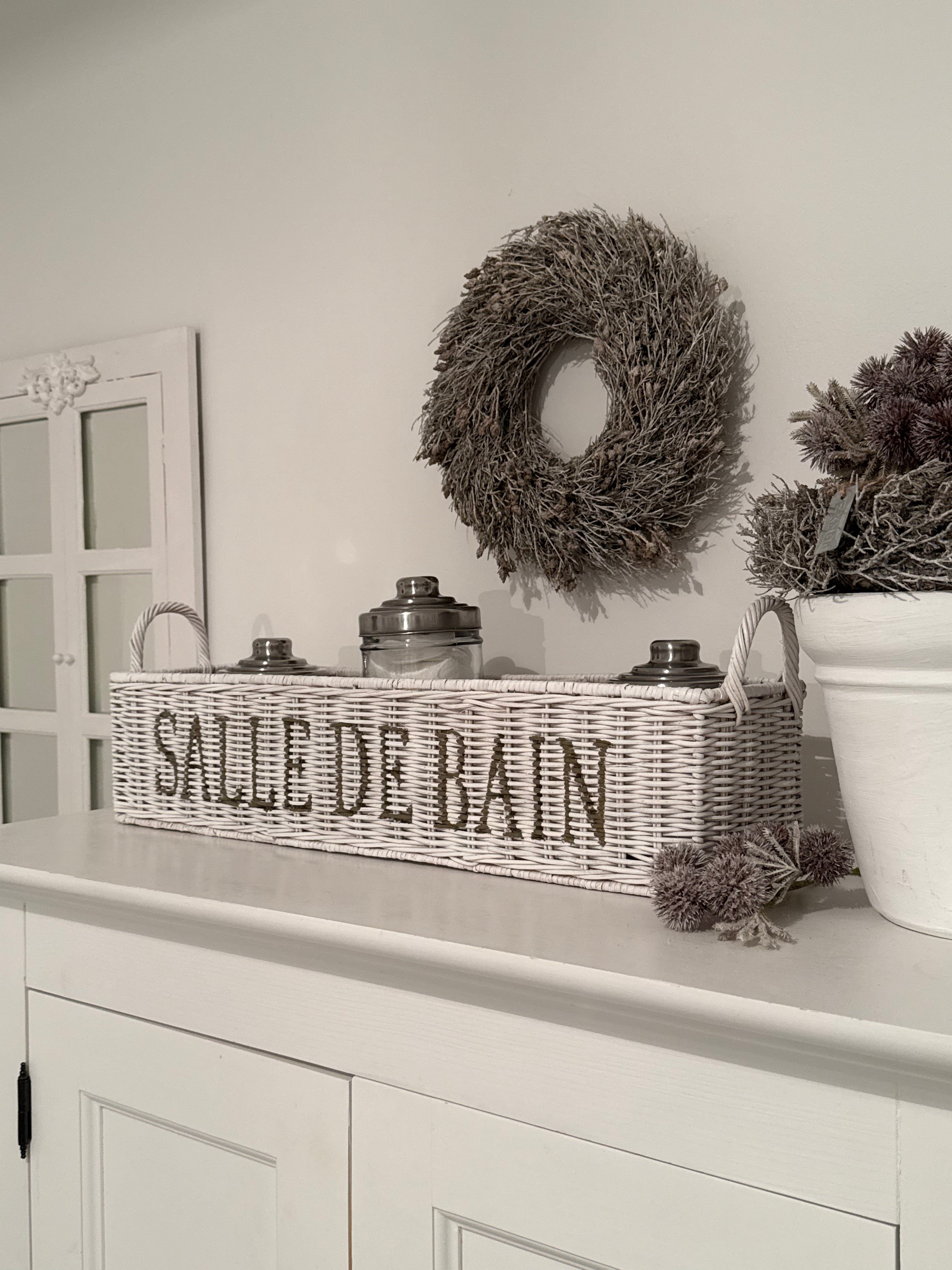 Rattan Korb Badezimmer