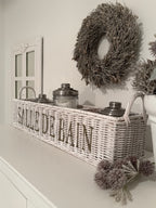 Rattan Korb Badezimmer