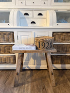 Rattan Korb mit Deckel