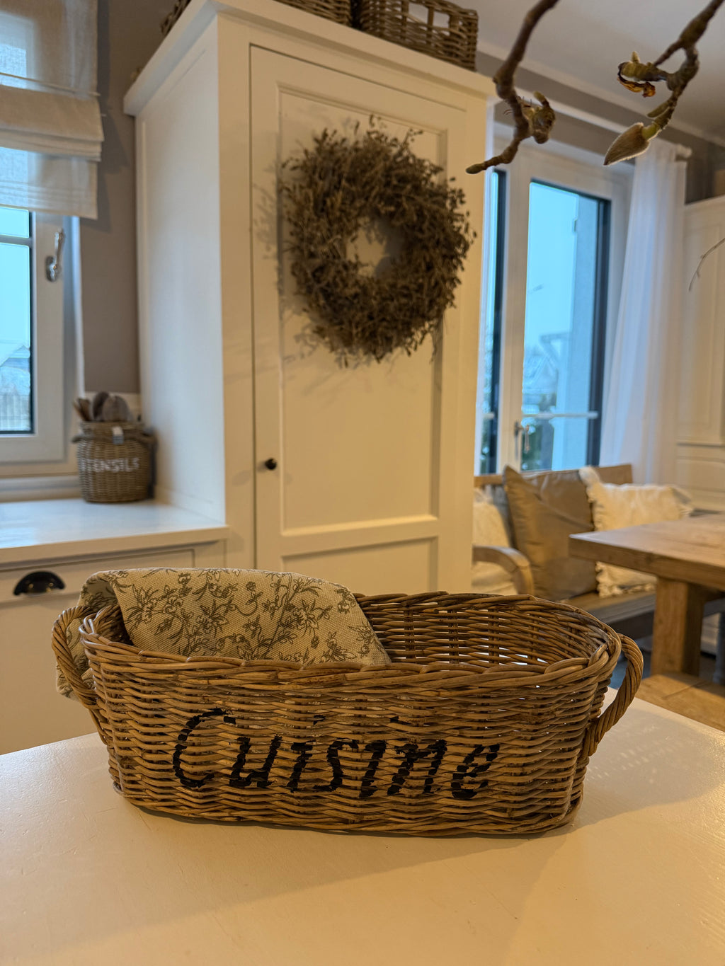 Rattan Cuisine Korb