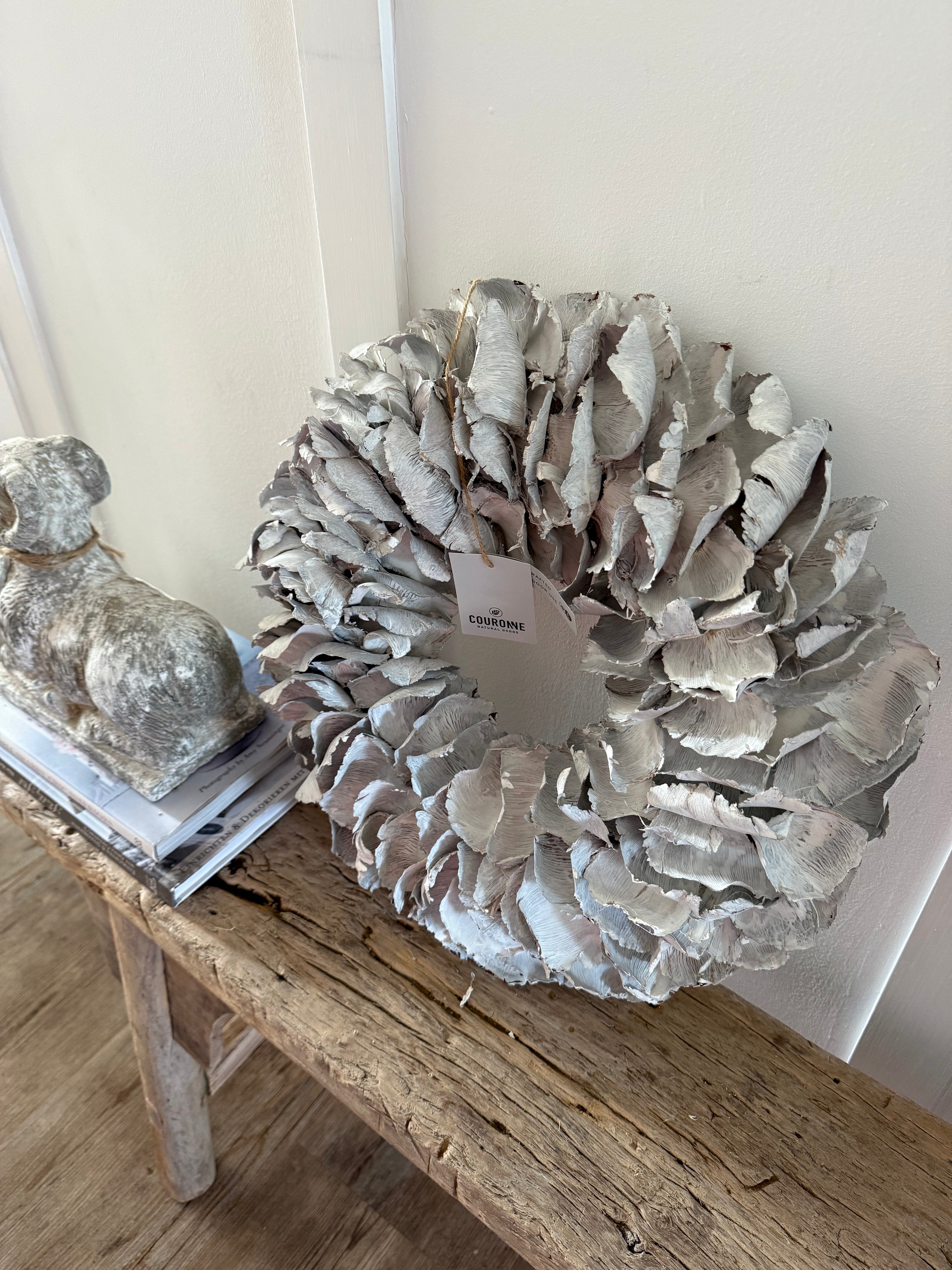 Palmenblätter Kranz