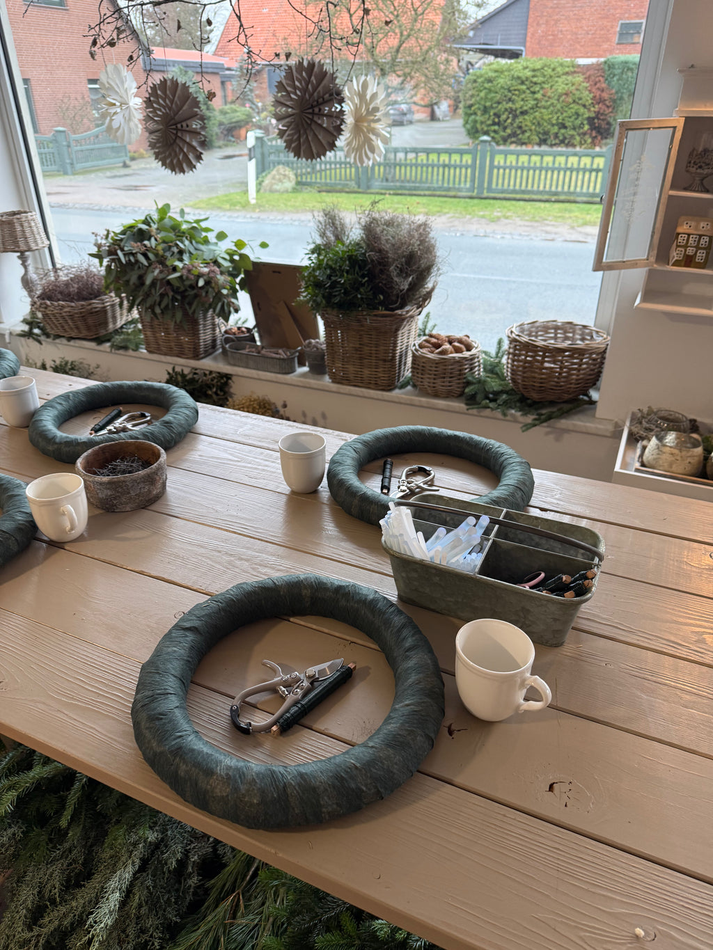 Workshop: Kranz binden Adventskränze