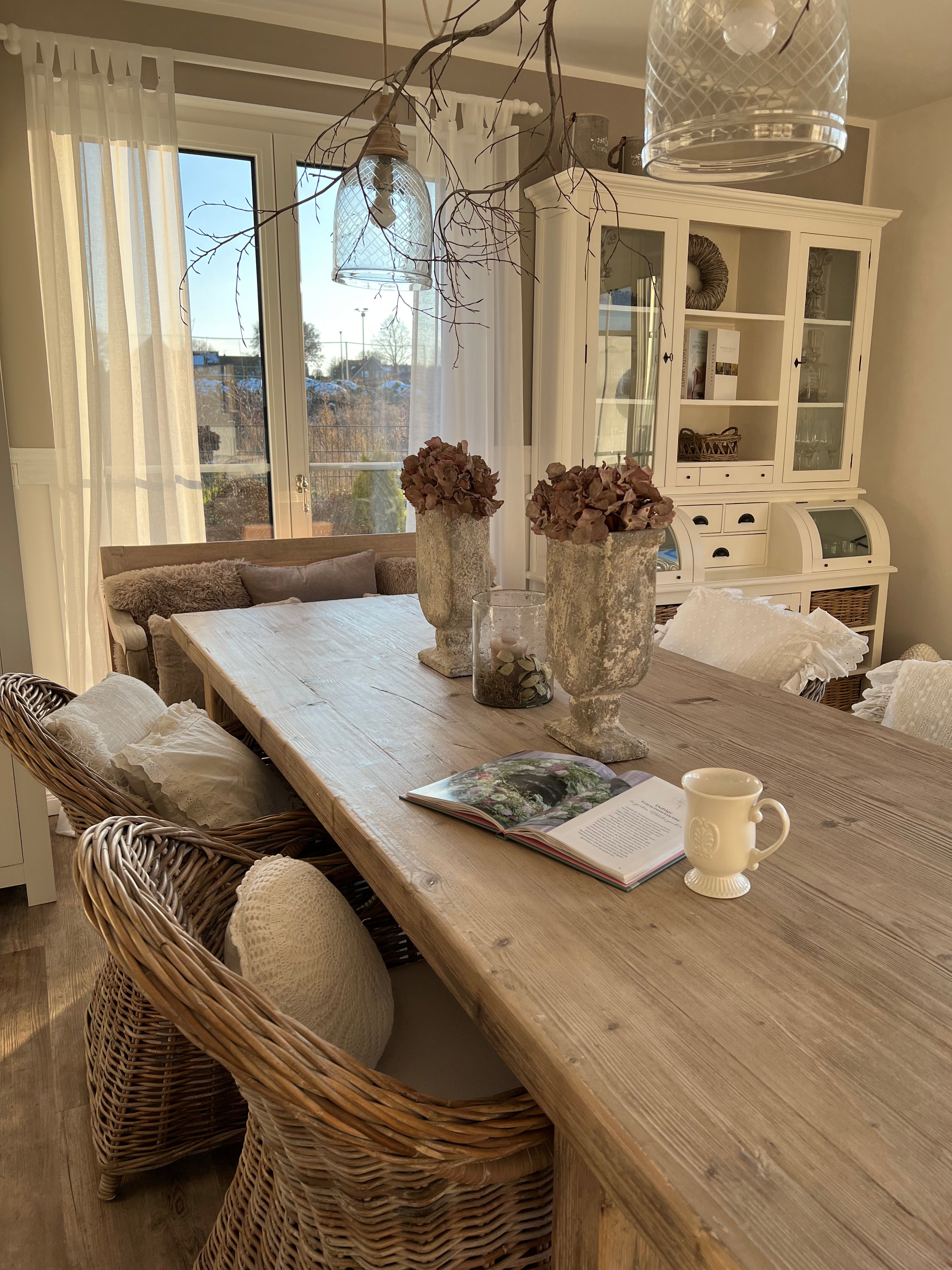 Künstliche Hortensien