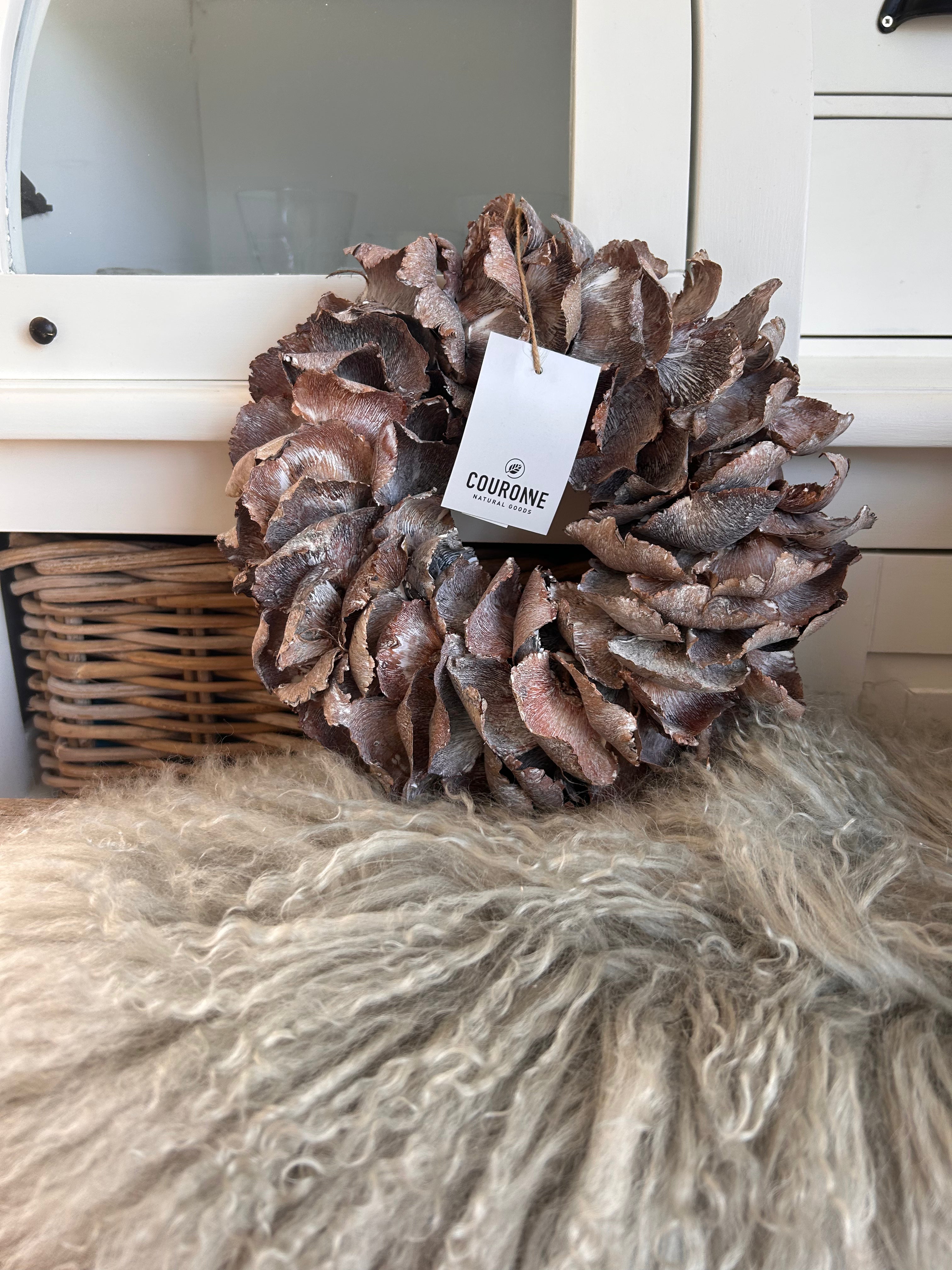 Palmenblätter Kranz