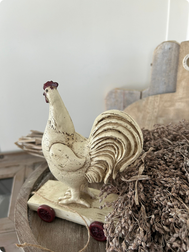 Hahn auf Rollen